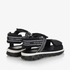 Black Velcro Sandals