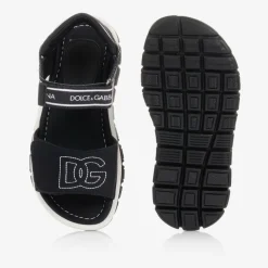 Black Velcro Sandals
