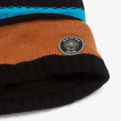 Blue & Brown Knitted Snood