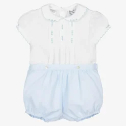 Blue & White Buster Suit