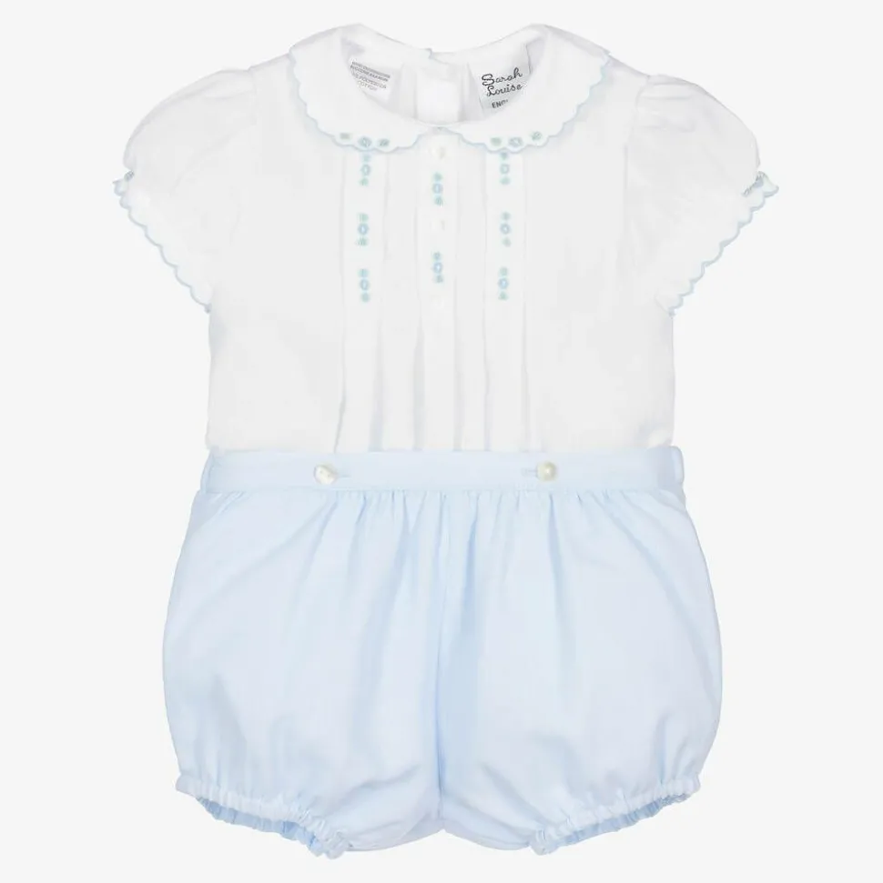 Blue & White Buster Suit