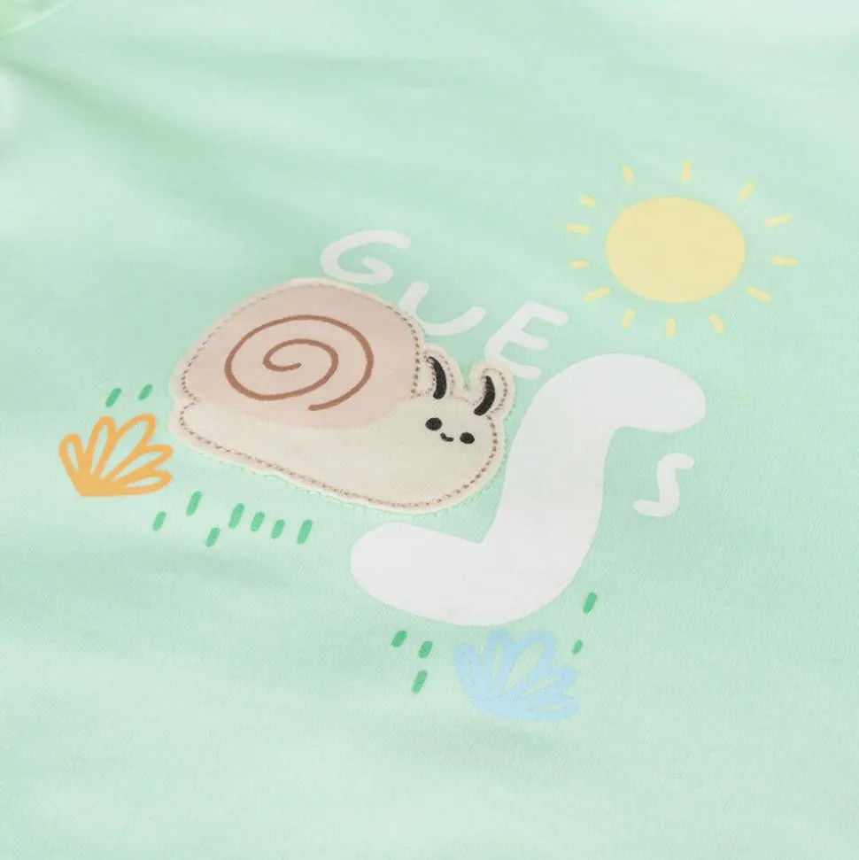 Blue & Yellow Cotton Bodyvests (5 Pack)