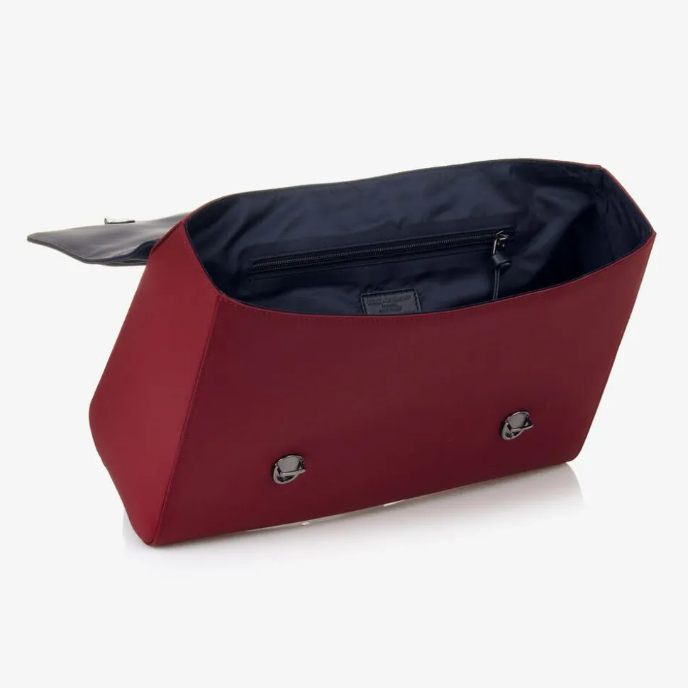 Blue & Red Satchel Backpack (34cm)