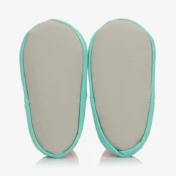 Blue Bee Slipper Socks