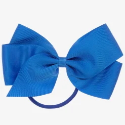 Blue Bow Hair Elastic (12cm)