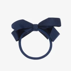 Blue Bow Hair Elastic (7cm)