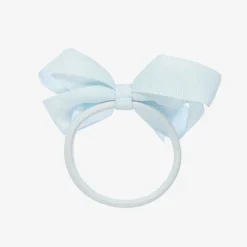 Blue Bow Hair Elastic (7cm)