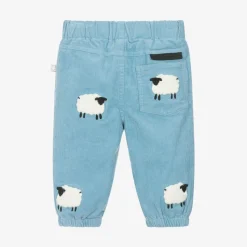 Blue Corduroy Sheep Trousers