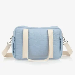 Blue Cotton Changing Bag (37cm)