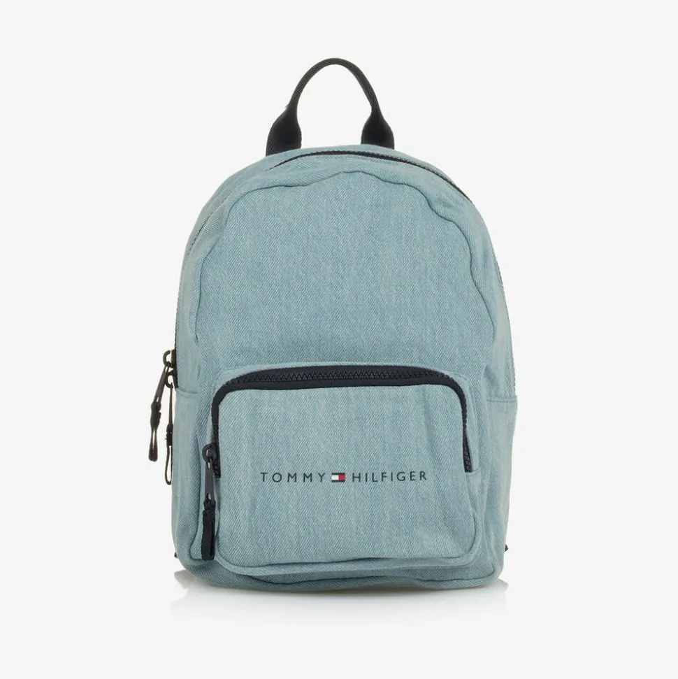 Blue Denim Backpack (28cm)