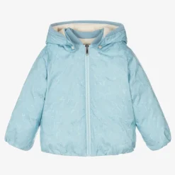 Blue Double G Down Puffer Jacket