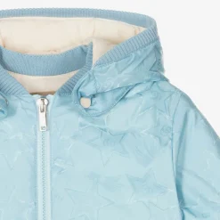 Blue Double G Down Puffer Jacket