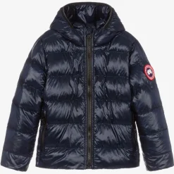 Blue Down Padded Crofton Jacket