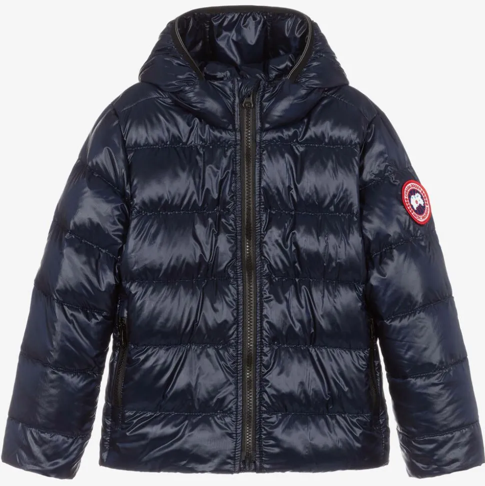 Blue Down Padded Crofton Jacket