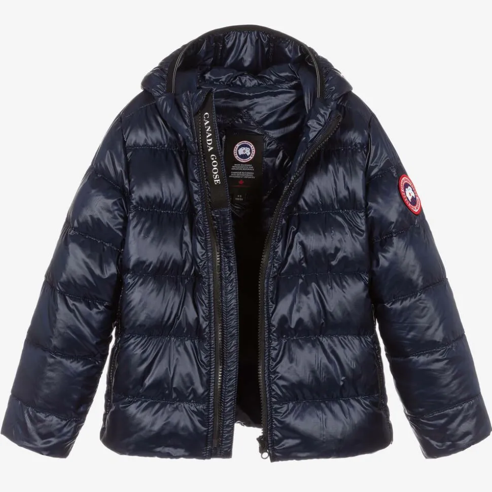 Blue Down Padded Crofton Jacket