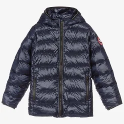 Blue Down Padded Crofton Jacket