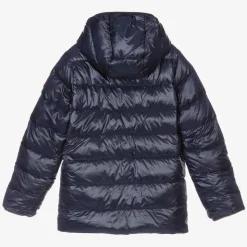 Blue Down Padded Crofton Jacket