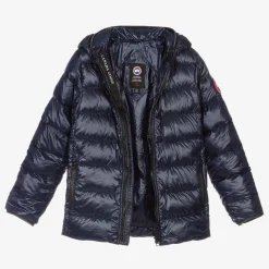 Blue Down Padded Crofton Jacket