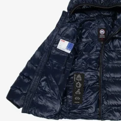Blue Down Padded Crofton Jacket