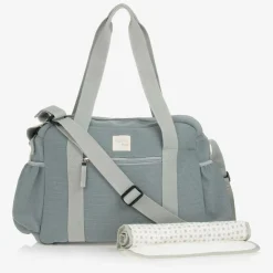 Blue Eco Mesh Changing Bag (39 cm)