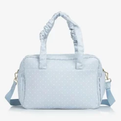 Blue Faux Leather Changing Bag (48cm)