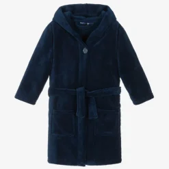 Blue Fleece Dressing Gown