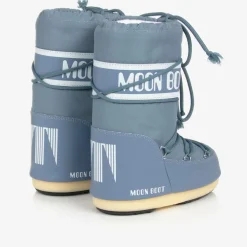 Blue Icon Snow Boots