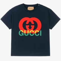 Blue Interlocking G Baby T-Shirt