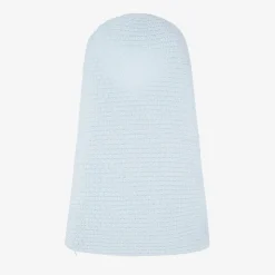 Blue Knit Cotton Baby Nest (75cm)