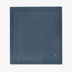 Blue Knitted Blanket (108cm)