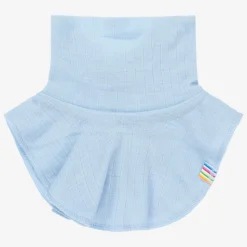 Blue Merino Wool Neck Warmer