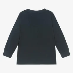 Blue Organic Cotton Polar Bear Top