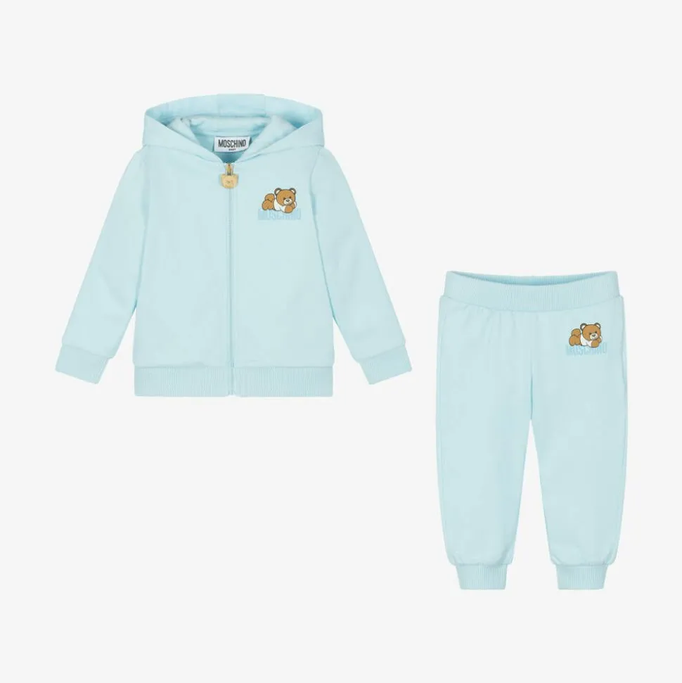Blue Organic Cotton Tracksuit