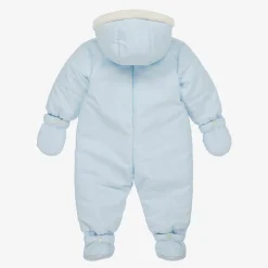 Blue Padded Snowsuit