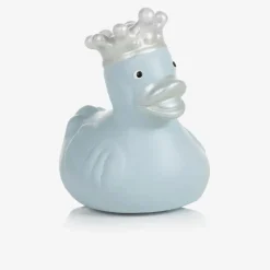 Blue Rubber Duck Bath Toy (7cm)