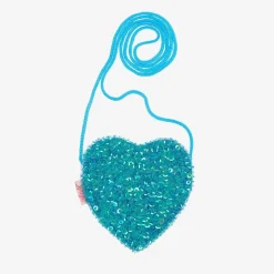 Blue Sequin Purse (11cm)