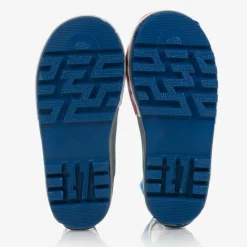 Blue Shark Rain Boots