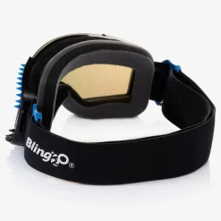 Blue Spike Ski Goggles