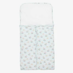 Blue Supima Cotton Rocking Horse Nest (81cm)