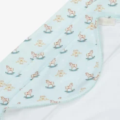 Blue Supima Cotton Rocking Horse Blanket (80cm)