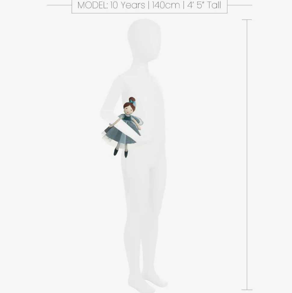 Blue Tulle Fairy Doll (30cm)