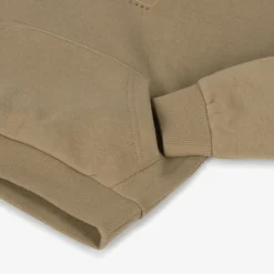 Boys Beige Organic Cotton Hoodie