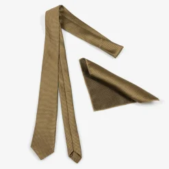 Boys Beige Trouser Suit