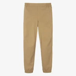 Boys Beige Twill Trousers