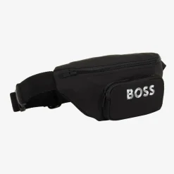 Boys Black Belt Bag (27cm)