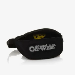 Boys Black Bookish Logo Belt Bag (23cm)