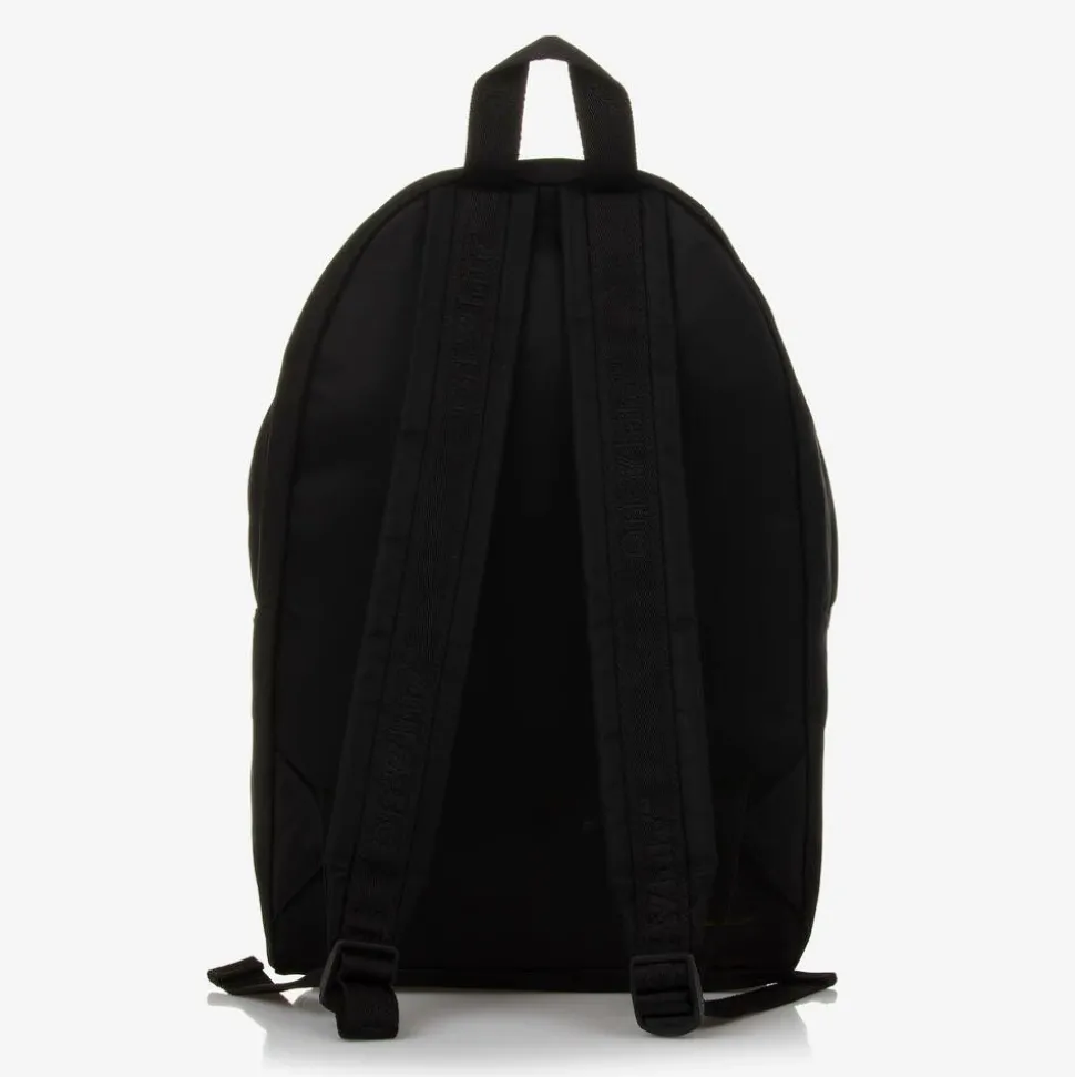 Boys Black Bookish Logo Backpack (38cm)