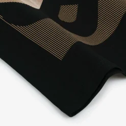 Boys Black Cotton Double B T-Shirt