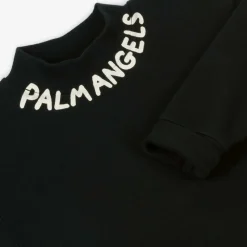 Boys Black Cotton Sweatshirt