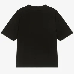 Boys Black Graphic T-Shirt